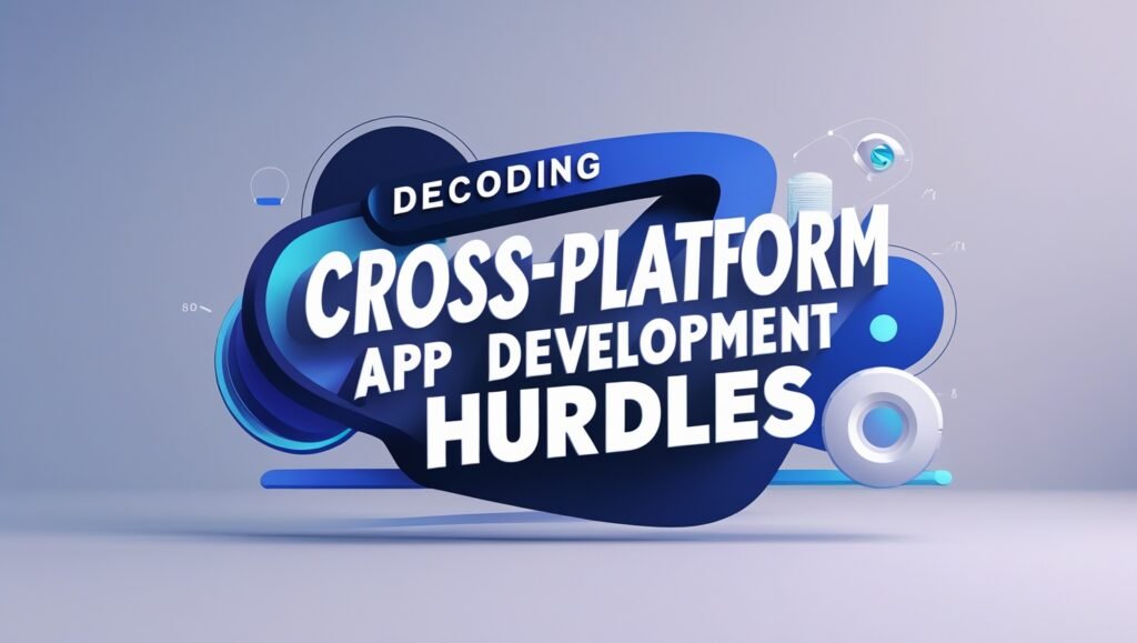 Navigating the challenges of cross-platform app development for smooth performance.