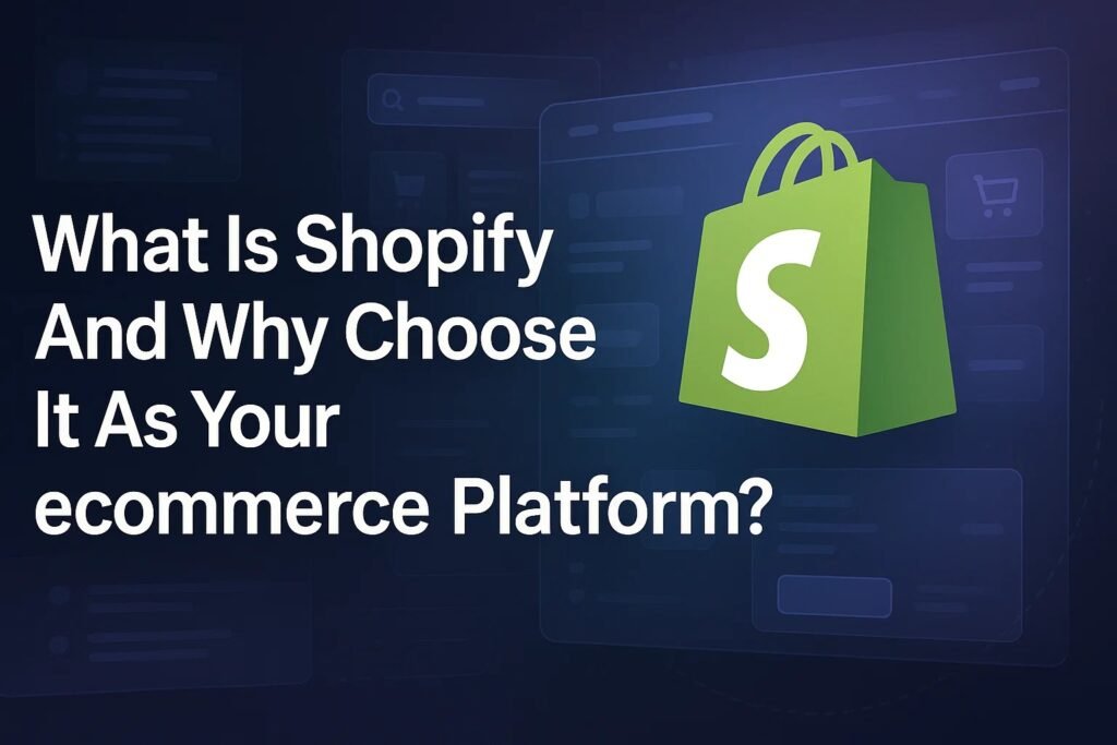 Shopify ecommerce platform is perfect for your business growth and success.